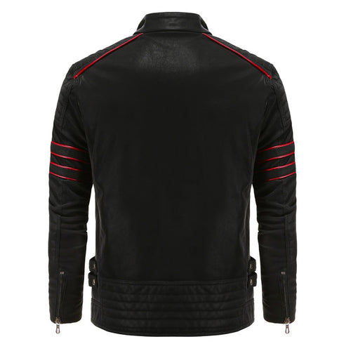 Aitor | Chaqueta para Moto Hombre Polipiel Forro Interior
