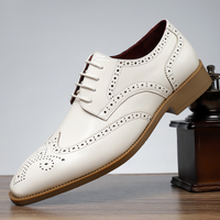 Arnau | Zapatos Brogue de Cuero Hombre Blucher Wingtip