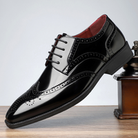 Arnau | Zapatos Brogue de Cuero Hombre Blucher Wingtip