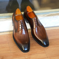 Arturo | Blucher de Cuero Hombre Cordones Suela Cuero