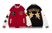 Biel | Varsity Jacket Hombre Bordado Oversize