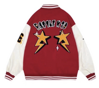 Biel | Varsity Jacket Hombre Bordado Oversize