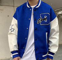 Biel | Varsity Jacket Hombre Bordado Oversize
