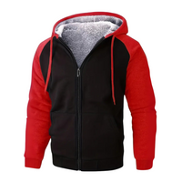 Borja | Sudadera con Cremallera Hombre Forro Sherpa con Capucha