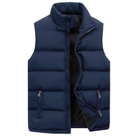 Bruno | Gilet Acolchado Hombre Cuello Alto Cremallera