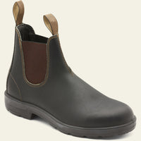 Darío | Botas de Trabajo de Cuero Hombre Elástico Lateral