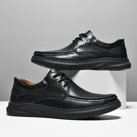 Darío | Zapatos Casual de Cuero Hombre Suela Gruesa