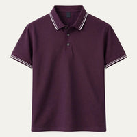 Emilio | Polo de Algodón de Manga Corta Hombre Cuello Contraste