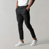 Enrique | Pantalón Chino Cropped Hombre Corte Slim