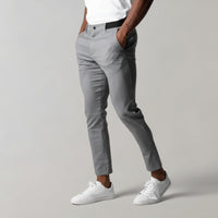 Enrique | Pantalón Chino Cropped Hombre Corte Slim