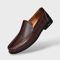 Ernesto | Mocasines de Cuero Slip-On Hombre Suela Antideslizante