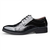 Ernesto | Zapatos Oxford de Charol Hombre Puntera Bicolor
