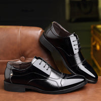 Ernesto | Zapatos Oxford de Charol Hombre Puntera Bicolor