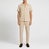 Fernando | Conjunto de Lino Hombre Camisa y Pantalón de Pinzas