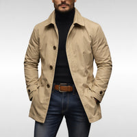 Fernando | Gabardina Impermeable Hombre Corte Clásico