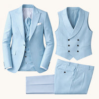 Gonzalo | Traje de Novio de 3 Piezas Hombre Slim Fit Chaleco