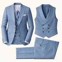 Gonzalo | Traje de Novio de 3 Piezas Hombre Slim Fit Chaleco