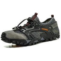 Gonzalo | Zapatillas de Senderismo Barefoot Hombre Malla Transpirable