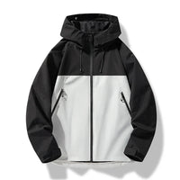 Guillermo | Chaqueta Cortavientos Impermeable Hombre con Capucha