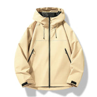 Guillermo | Chaqueta Cortavientos Impermeable Hombre con Capucha