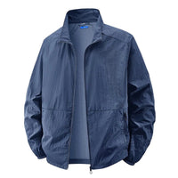 Hugo | Chaqueta Cortavientos Ligera Hombre Cuello Alto Cremallera