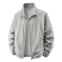 Hugo | Chaqueta Cortavientos Ligera Hombre Cuello Alto Cremallera