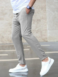 Iker | Pantalón Jogger Chino Hombre Cintura Elástica Corte Slim