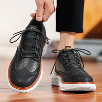 Ismael | Blucher de Cuero Hombre Casual Suela Ligera