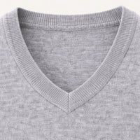 Iván | Chaleco de Punto Cuello en V Hombre Gilet Clásico