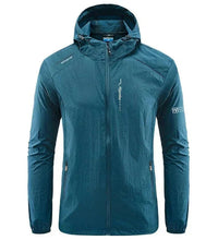 Iván | Chubasquero Impermeable con Capucha Hombre Ultraligero