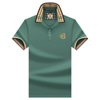 Iván | Polo Hombre Cuello Cuadros Bordado