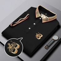 Iván | Polo Hombre Cuello Cuadros Bordado