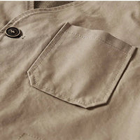 Koldo | Chaleco de Algodón Multi-Bolsillo Hombre Cuello en V
