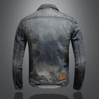 Marcos | Chaqueta Vaquera Hombre Vintage Multibolsillos