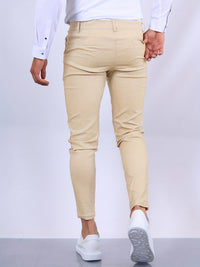 Marcos | Pantalón Chino Slim Fit Hombre Cintura Elástica