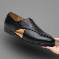 Martí | Mocasines de Cuero Genuino Hombre Suela Plana