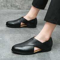 Martí | Mocasines de Cuero Genuino Hombre Suela Plana