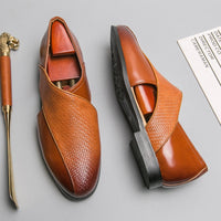 Martí | Mocasines de Cuero Genuino Hombre Suela Plana