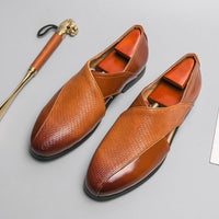 Martí | Mocasines de Cuero Genuino Hombre Suela Plana