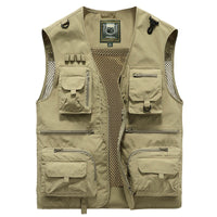 Mikel | Chaleco Multibolsillos Outdoor Hombre Transpirable