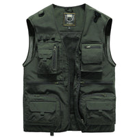 Mikel | Chaleco Multibolsillos Outdoor Hombre Transpirable
