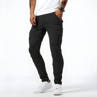 Pol | Cargo Pants Slim Hombre Multibolsillos