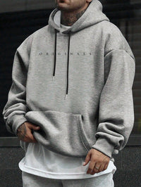 Pol | Sudadera con Capucha Oversize Hombre Bolsillo Canguro