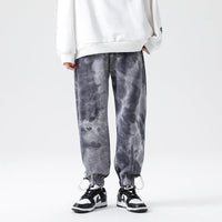 Rafael | Jogger Hombre Acid Wash Algodón Puños Elásticos