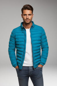 Rubén | Chaqueta Acolchada Ligera Hombre Cuello Alto Cremallera