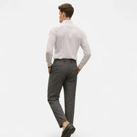 Rubén | Pantalón Cropped de Vestir Hombre Corte Slim Pinzas