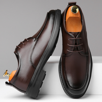 Sergio | Blucher de Piel Hombre Cordones Suela Gruesa