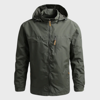 Sergio | Chaqueta Impermeable Hombre con Capucha Cortavientos