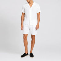 Tomás | Conjunto de Lino Hombre Camisa y Pantalón Corto