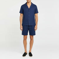 Tomás | Conjunto de Lino Hombre Camisa y Pantalón Corto